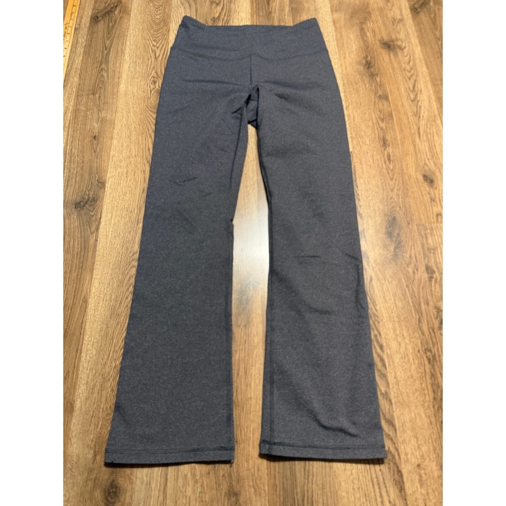 Tek Gear Pants Womens Size PM Gray Yoga Pants Bootcut Mid Rise Shapewear